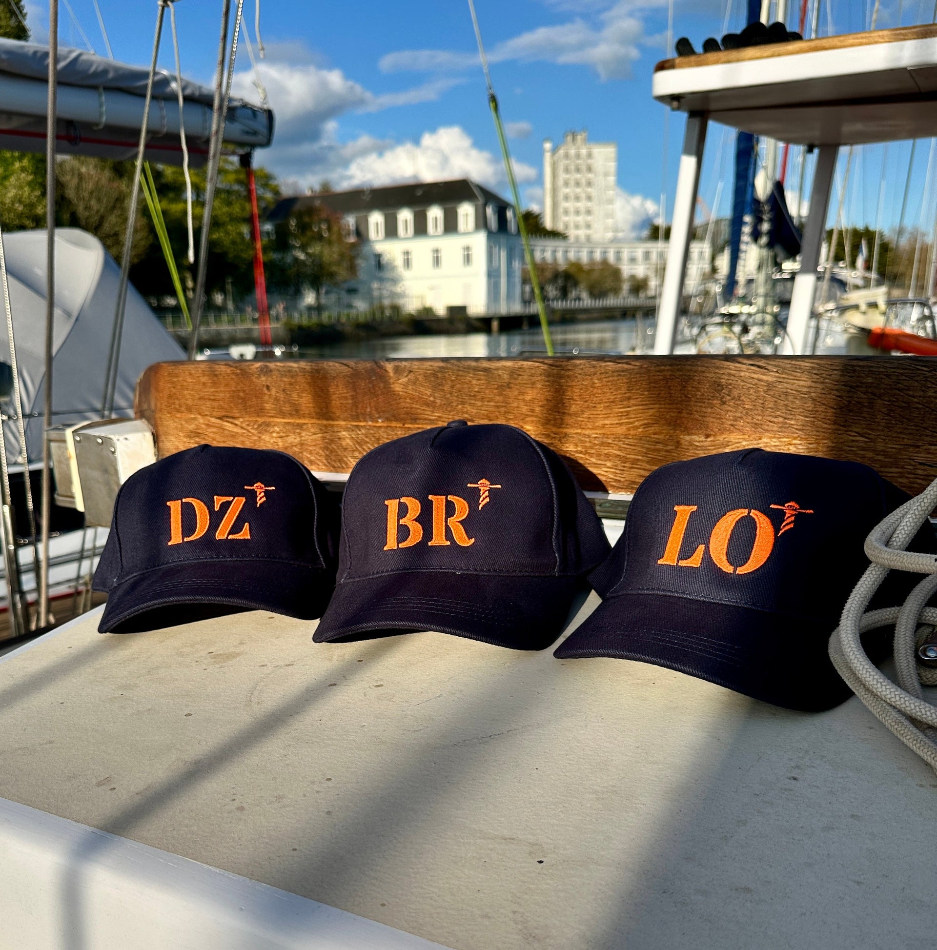 casquette ports bretons, lorient, Brest, Douarnenez