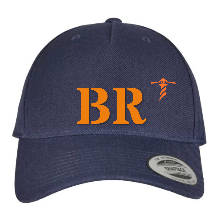 Casquette marine BR BREST Quartier iode 