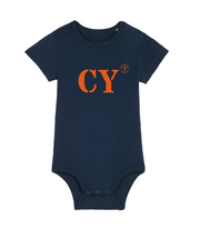 Body enfant CY Cayenne - Bleu et orange - Quartier iodé