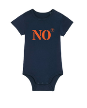 Body Enfant NO Port de Noirmoutier Bleu et Orange - Quartier iodé