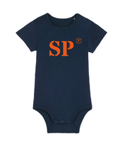 Body bébé Saint-Pierre et Miquelon SP Bleu Orange - Quartier iode  