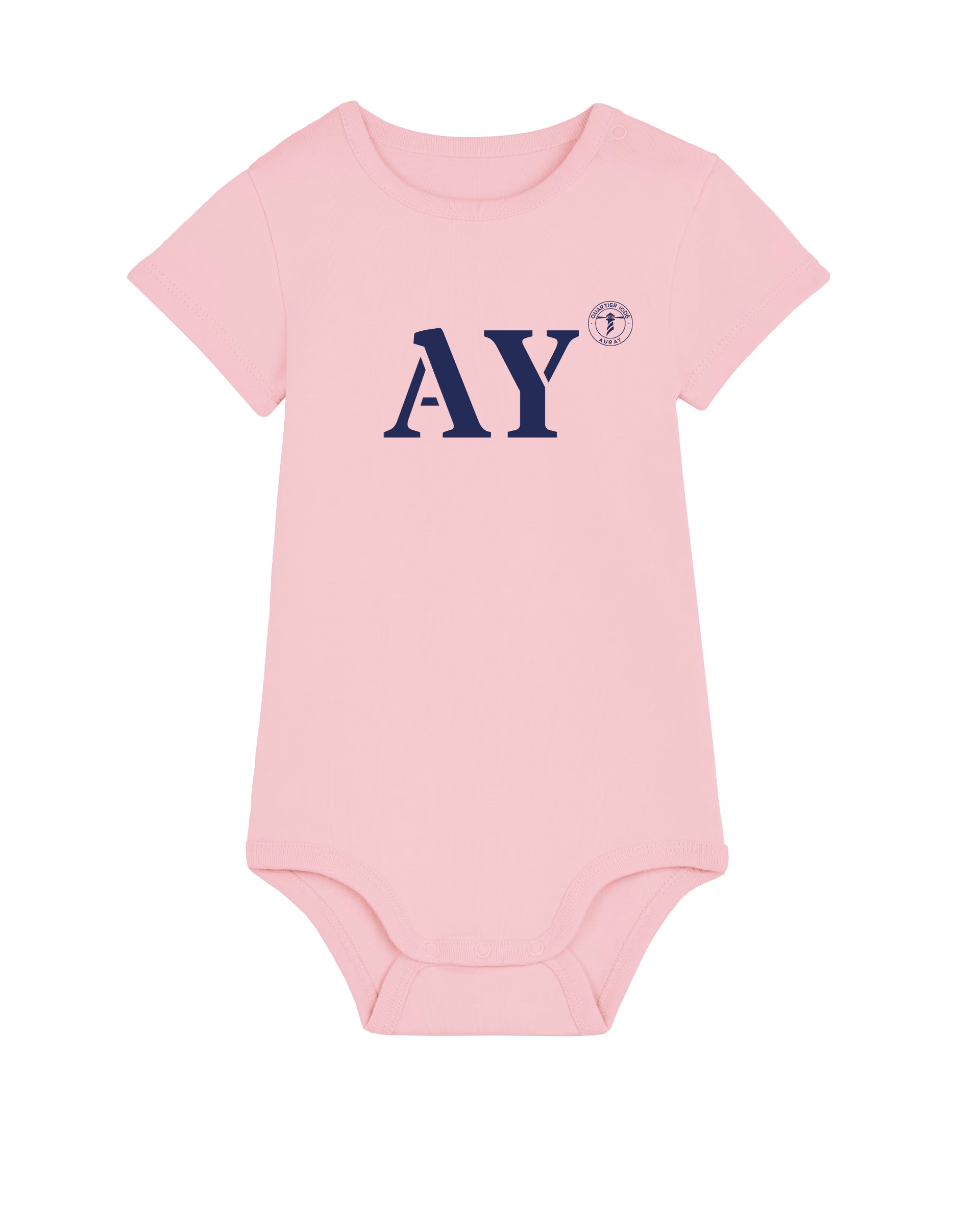 Body enfant Auray AY - Rose et Bleu - Quartier iodé