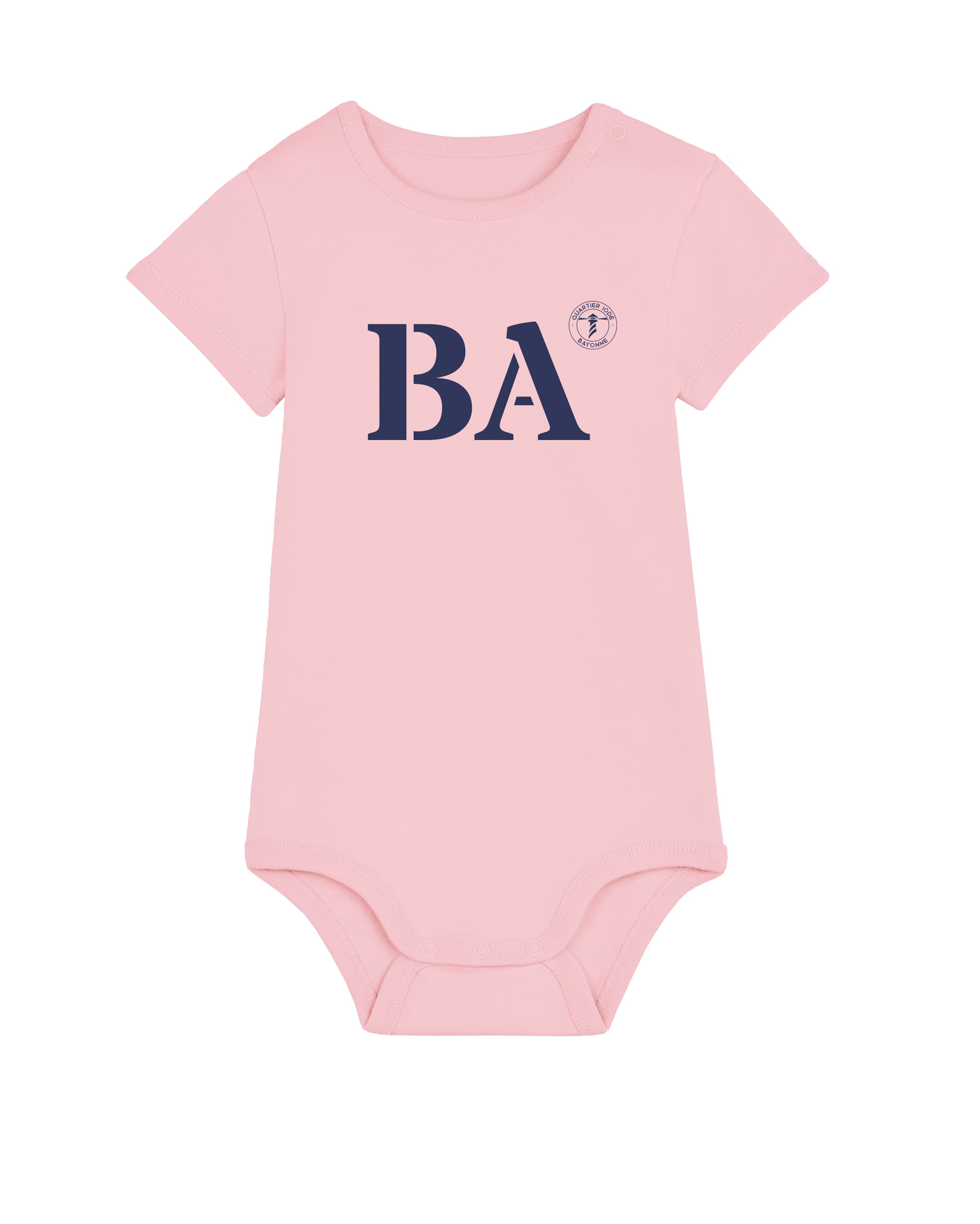 Body enfant Bayonne BA - Rose et Bleu  - Quartier iodé
