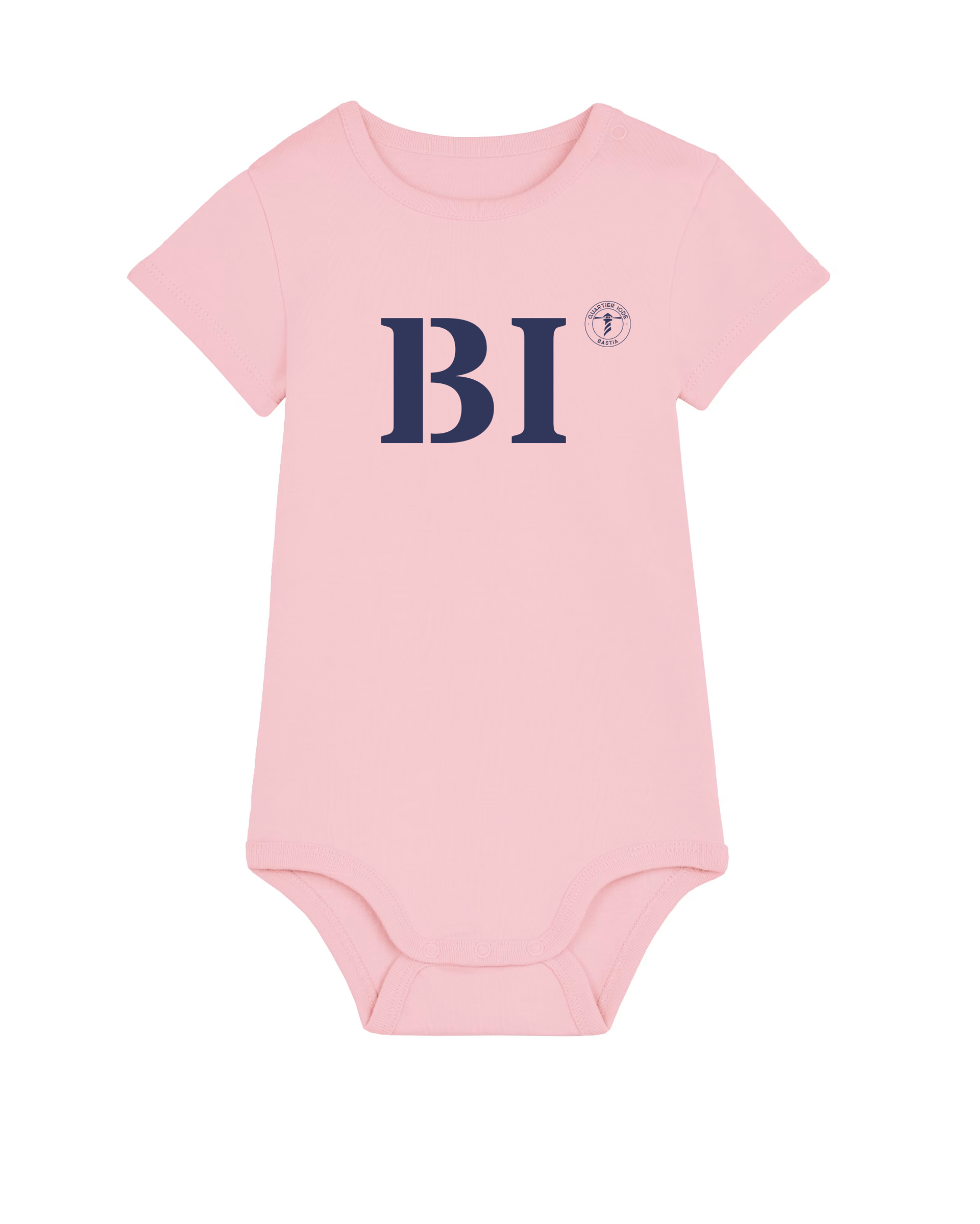 Body enfant Bastia BI  - Rose et Bleu- Quartier iodé