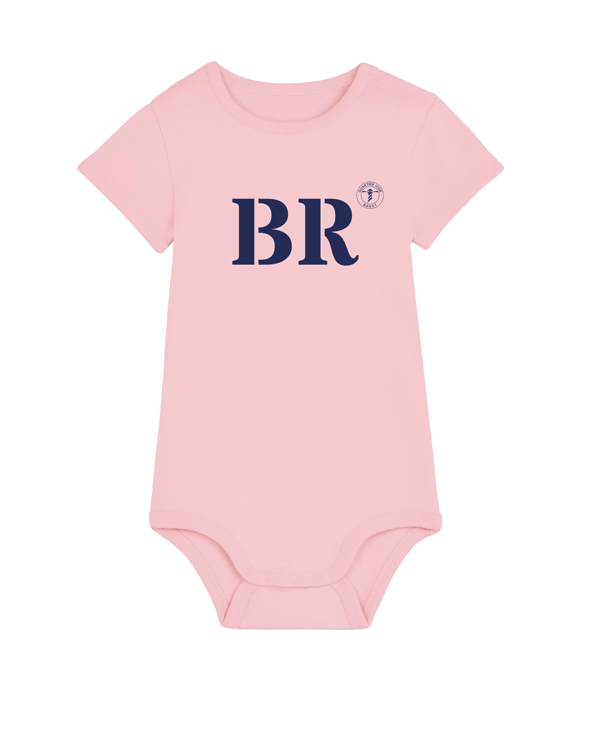 Body enfant Brest BR - Rose et Bleu - Quartier iodé