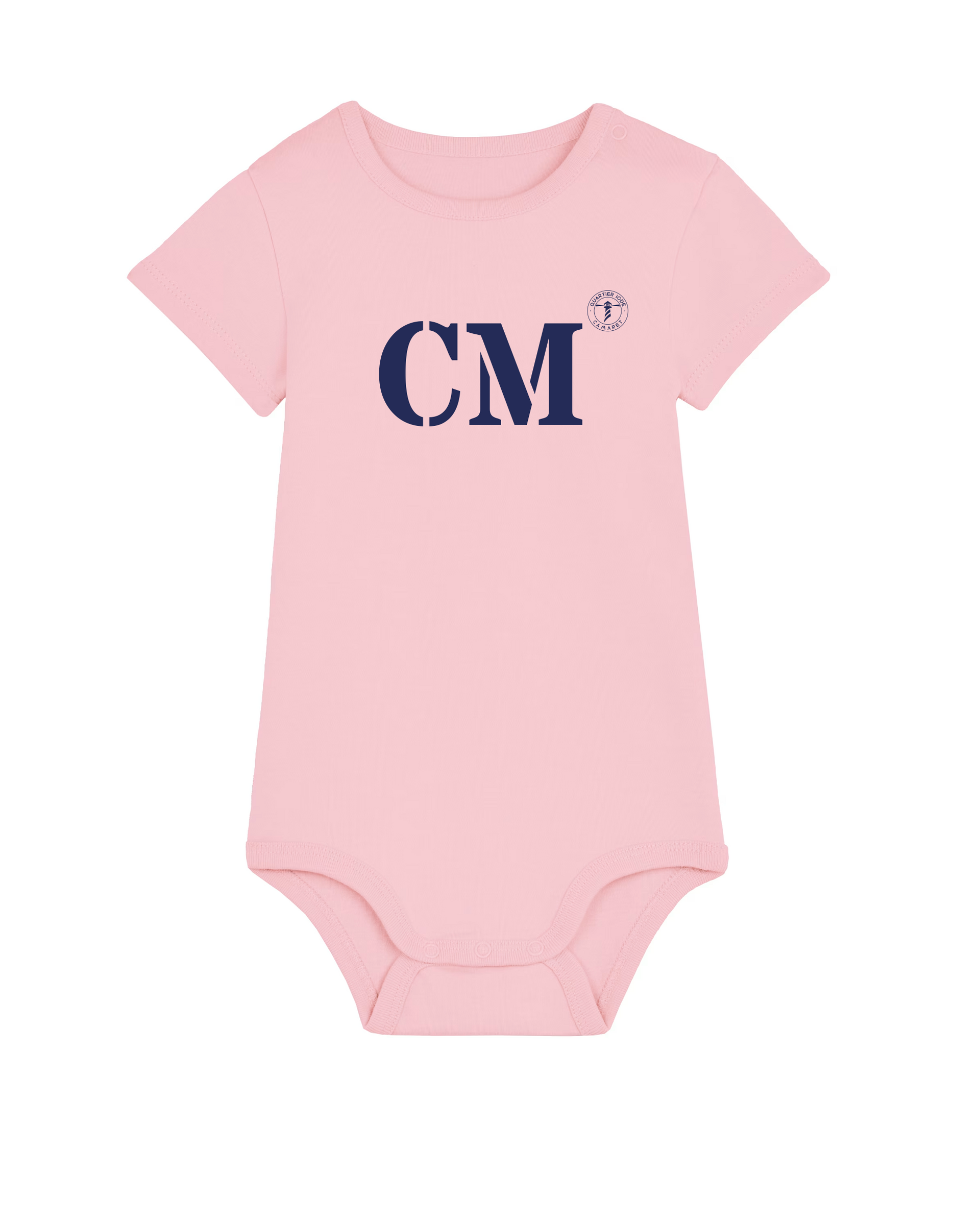 Body enfant Camaret CM - Rose et Bleu - Quartier iodé