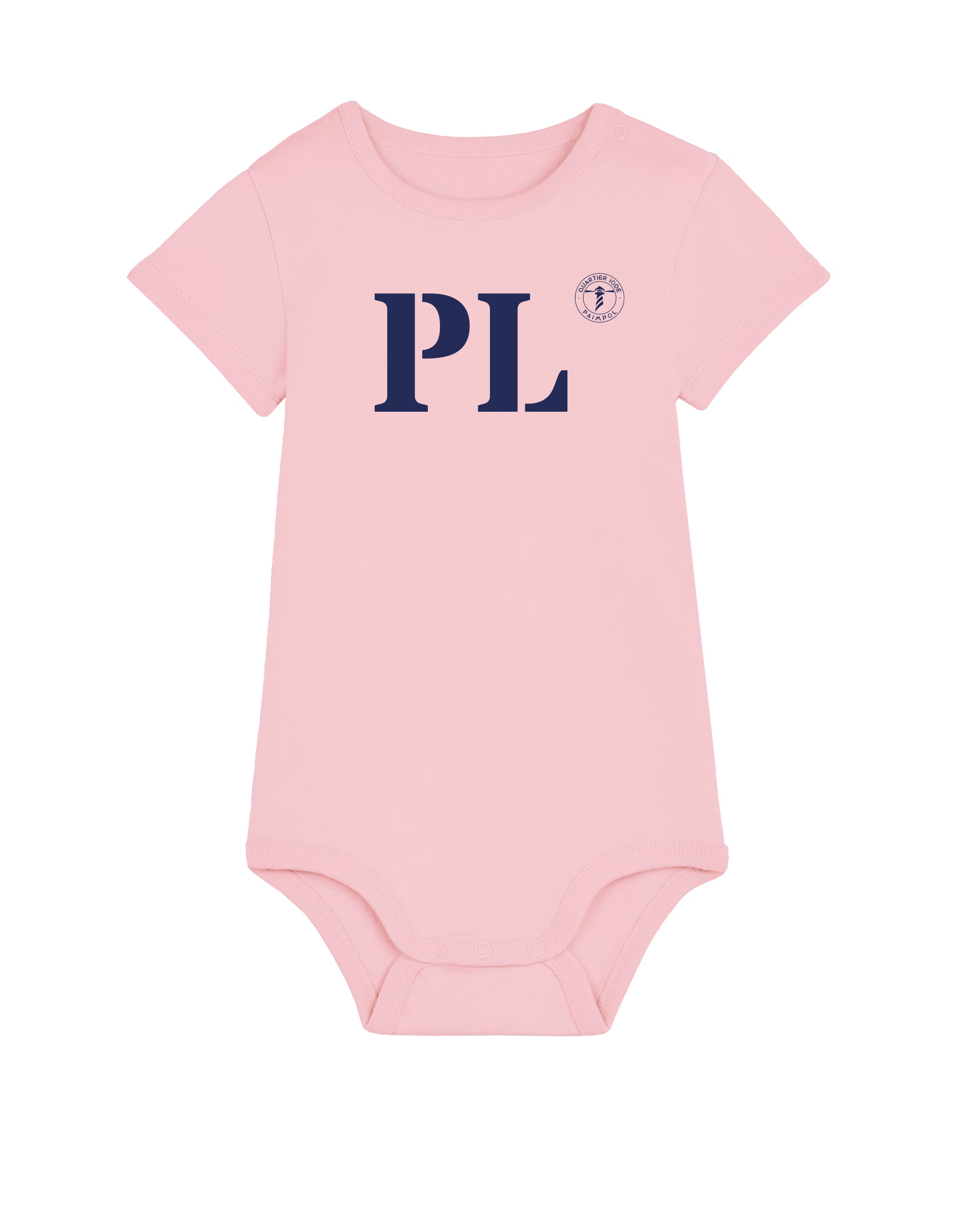 Body enfant Paimpol PL  -Rose et Bleu  - Quartier iodé