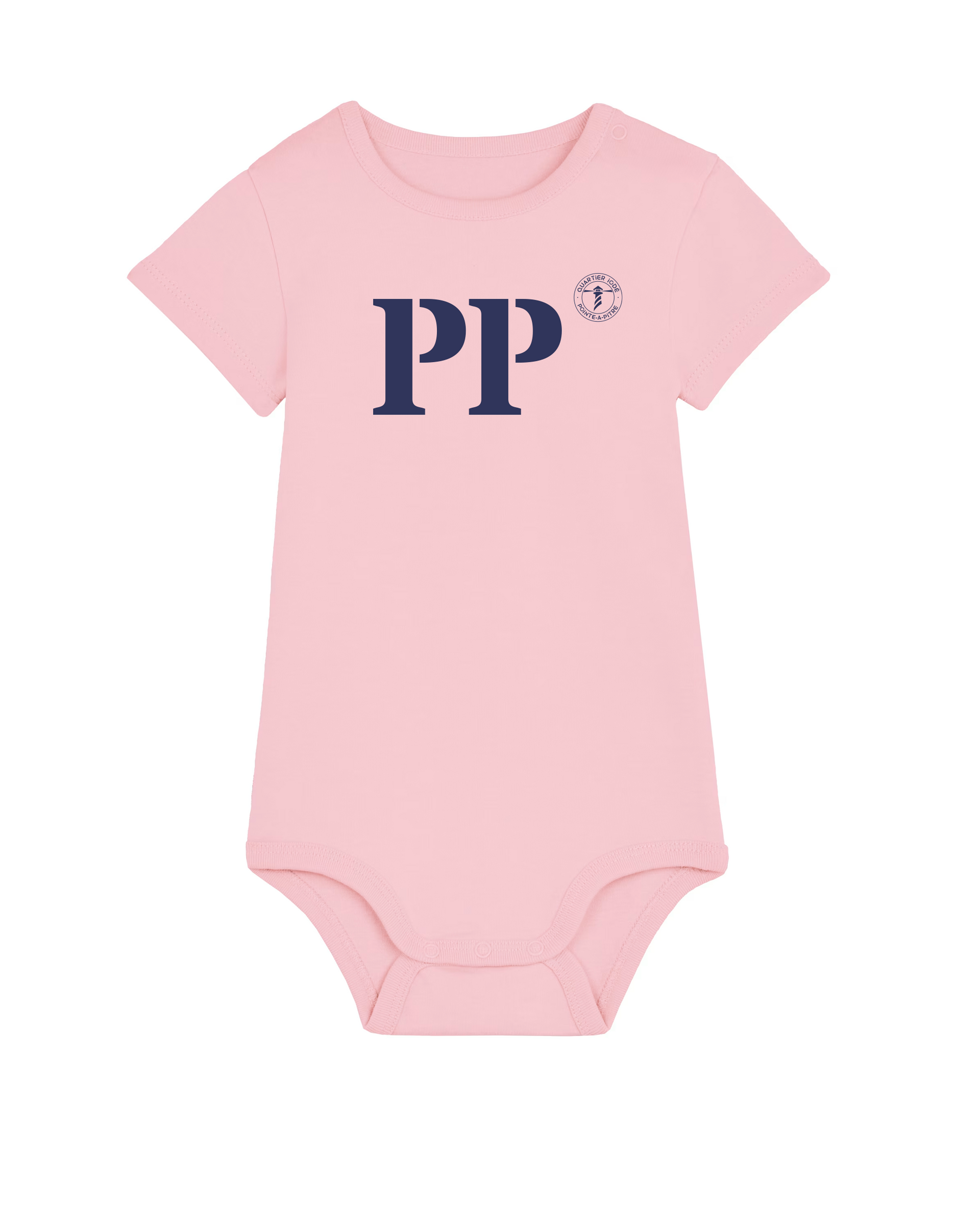 Body bébé Pointe-à-Pitre PP Rose et Bleu - Quartier iode  