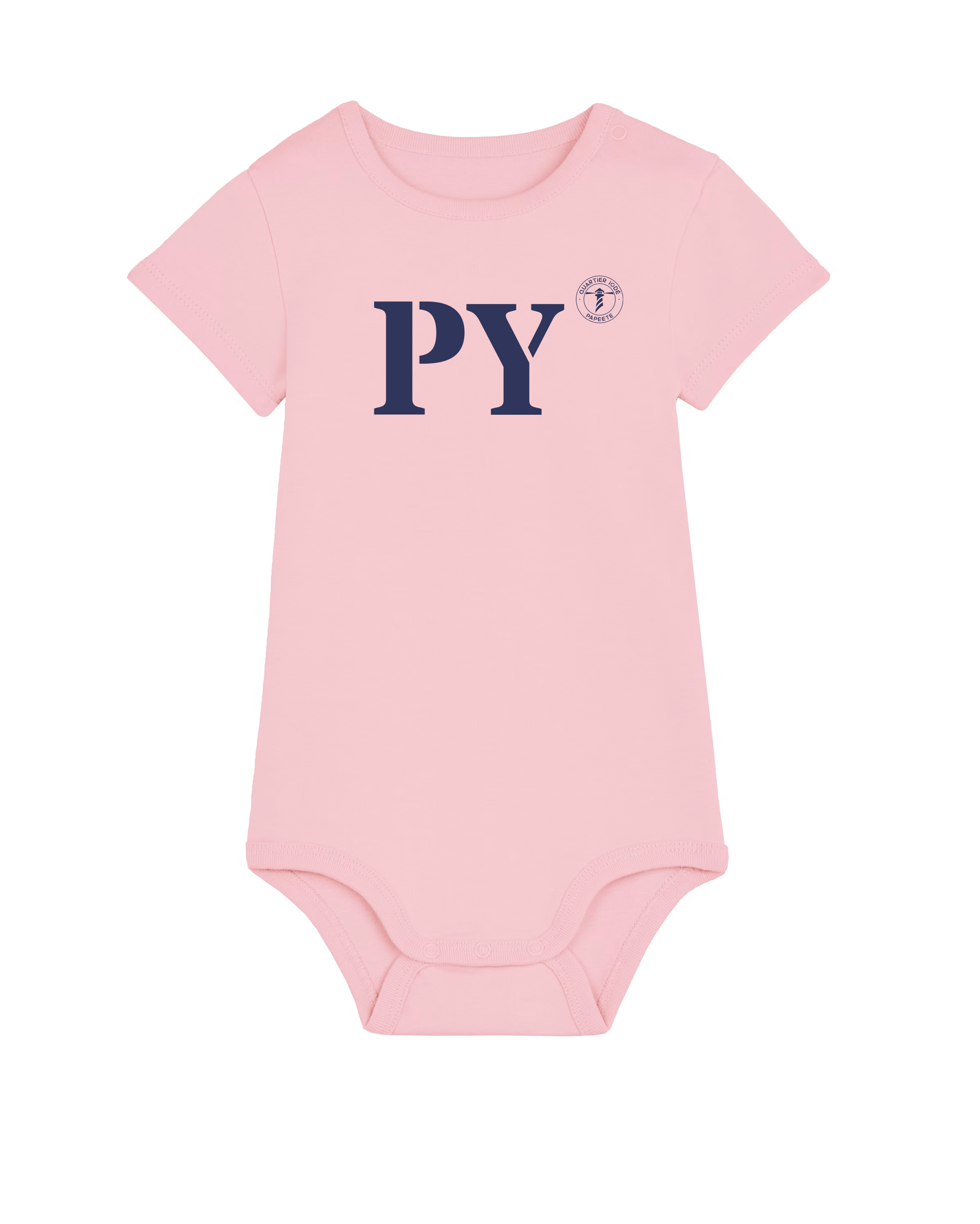 Body bébé Papeete PY Rose et Bleu - Quartier iode   