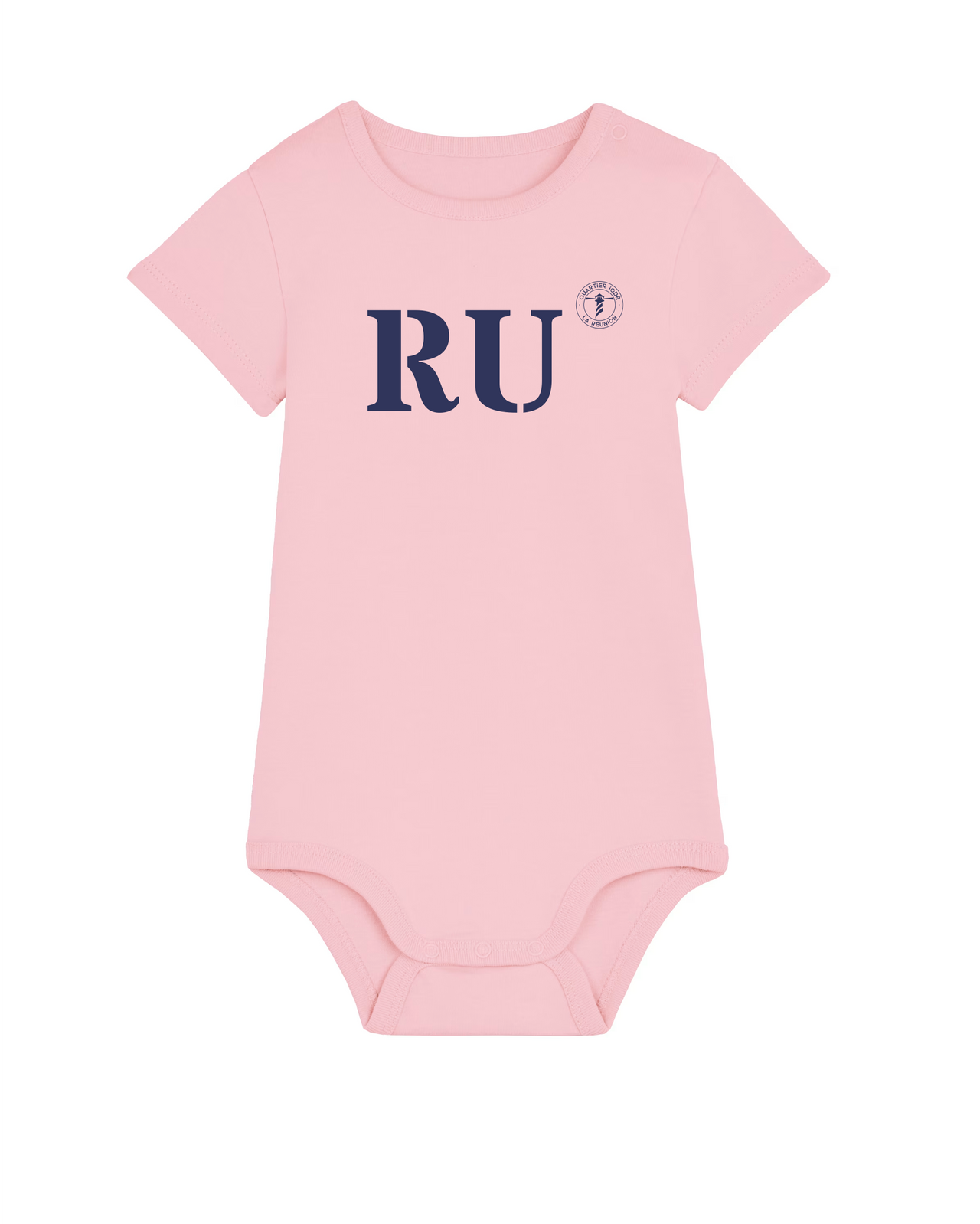 Body bébé La Réunion RU Rose et Bleu Quartier iode  