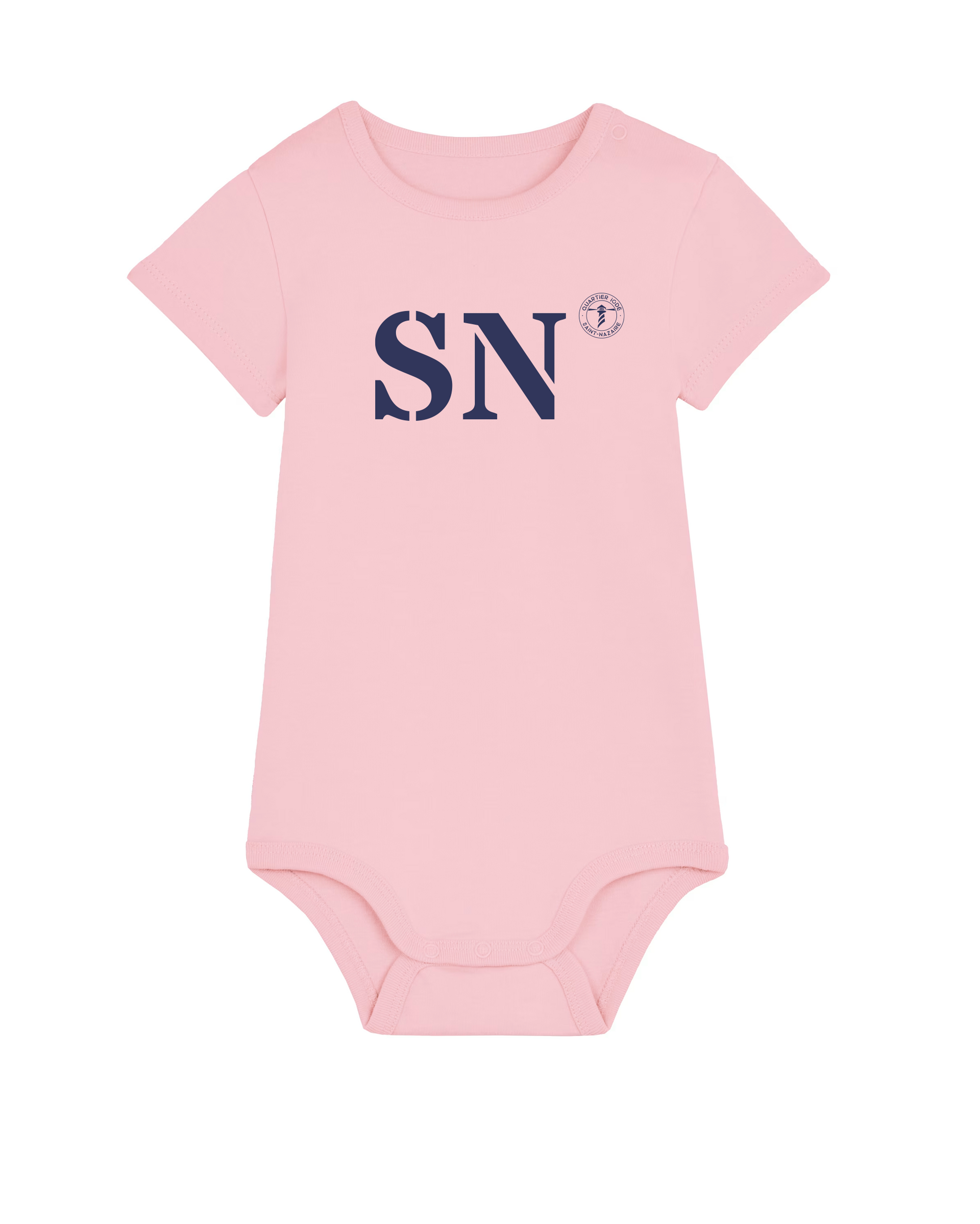 Body enfant Saint Nazaire SN - Rose et Bleu - Quartier iodé