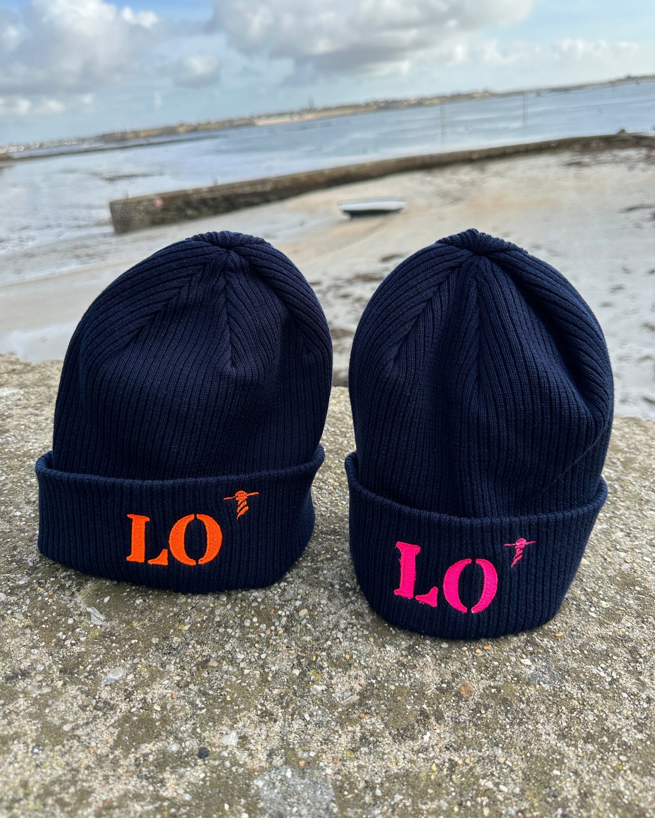 Bonnet marine de votre port d'attache LO Lorient de la marque Quartier iode.