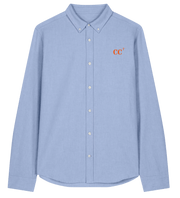 Chemise Concarneau CC Hommes bleu ciel Orange - Blanc - Quartier iodé