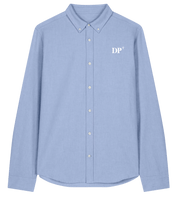 Chemise Dieppe DP Hommes bleu ciel Orange - Blanc - Quartier iodé