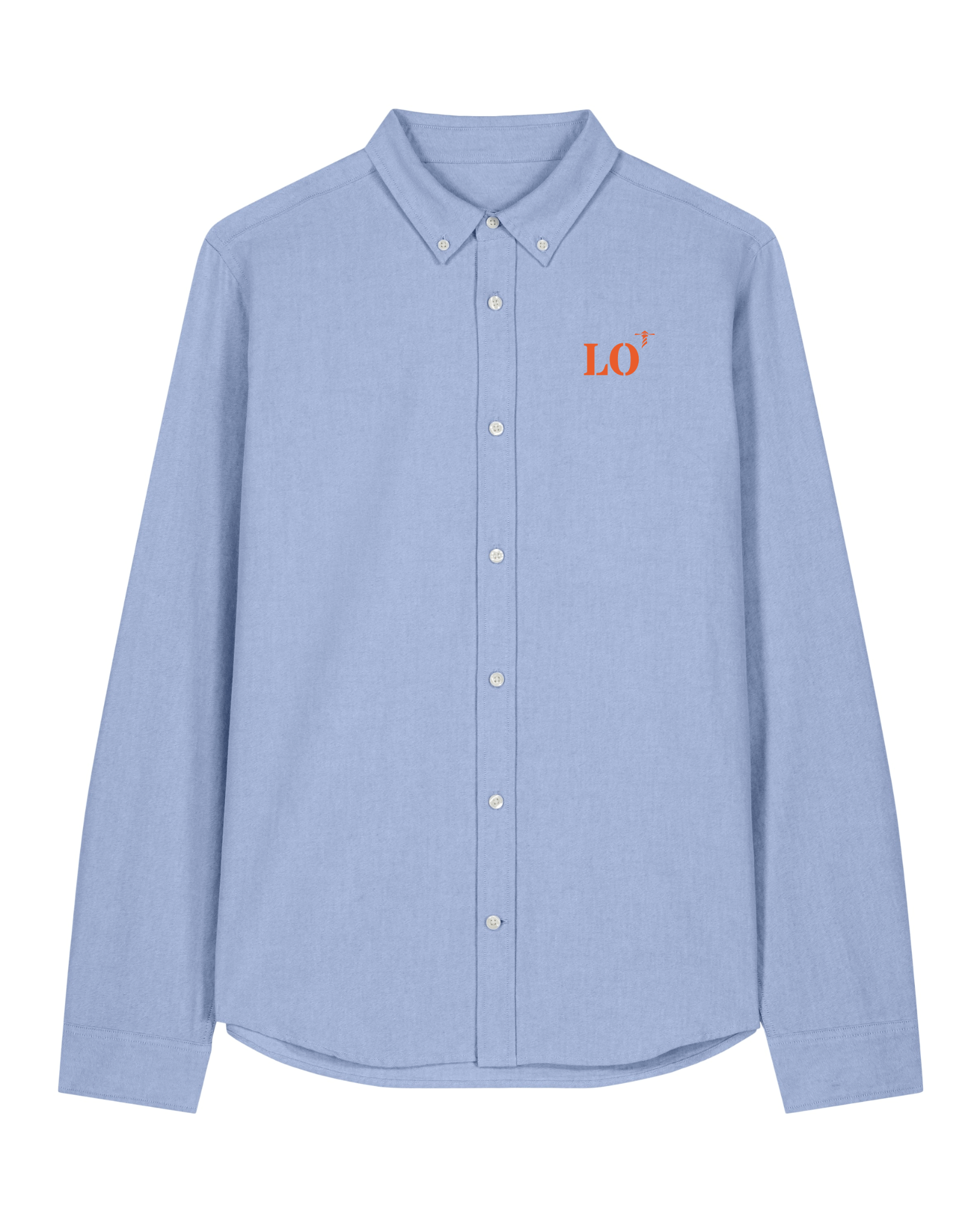 Chemise Lorient LO Hommes bleu ciel - Quartier iodé