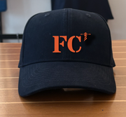 casquette bleu marine orange  quartier iodé