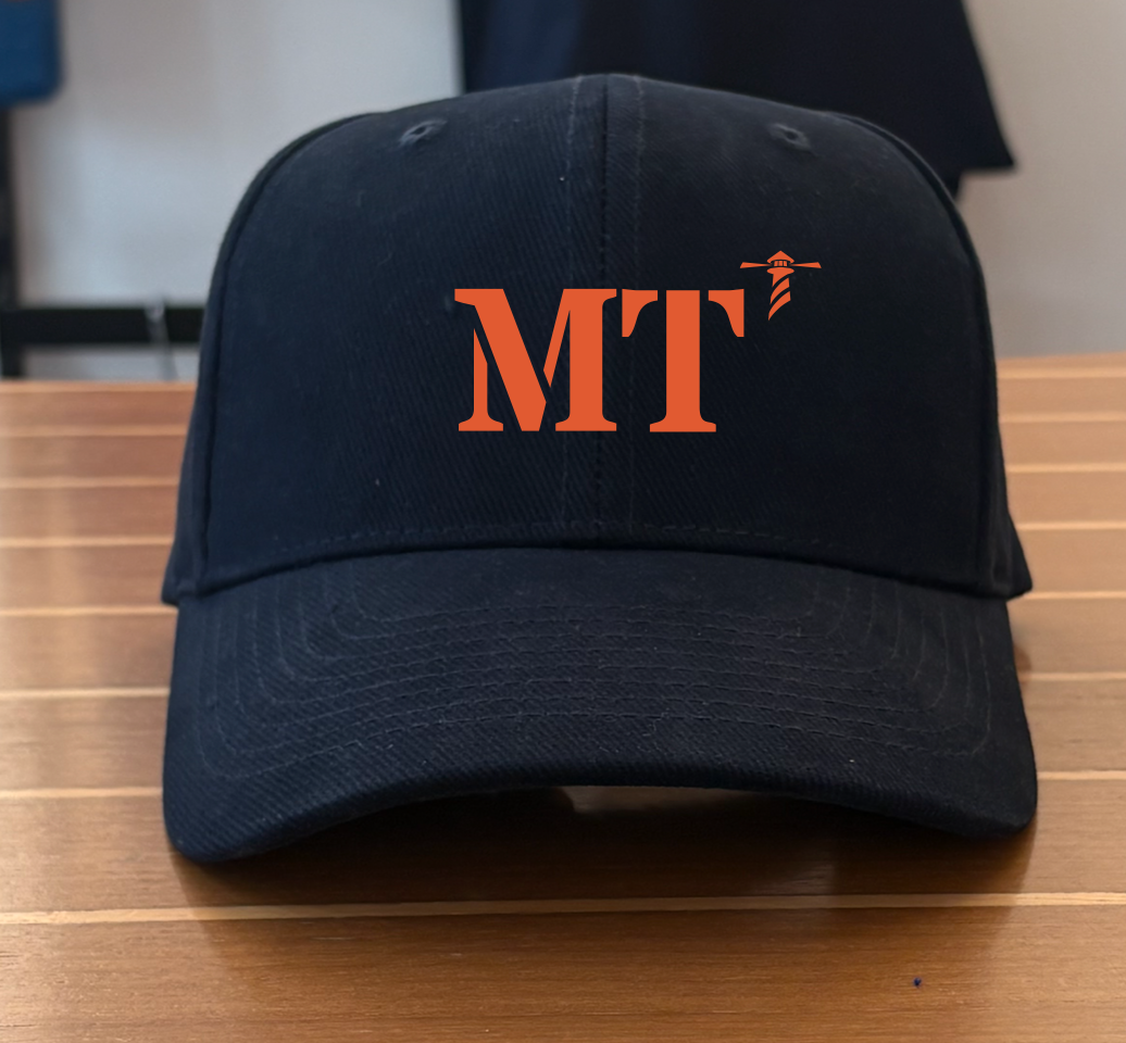 casquette bleu marine orange  quartier iodé