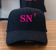 casquette bleu marine rose  quartier iodé