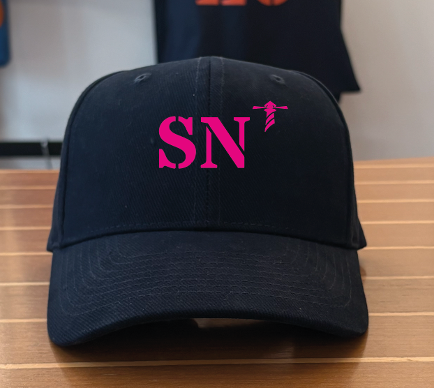 casquette bleu marine rose  quartier iodé