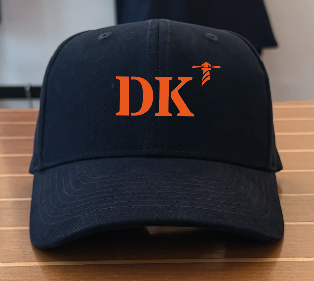 casquette bleu marine orange  quartier iodé
