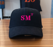 casquette bleu marine rose  quartier iodé