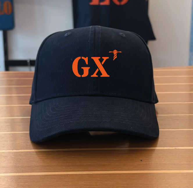 Casquette GX Groix  Bleu Marine - Orange