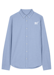 Chemise brodé BI Bastia Ciel Bleu Blanc - Quartier iodé