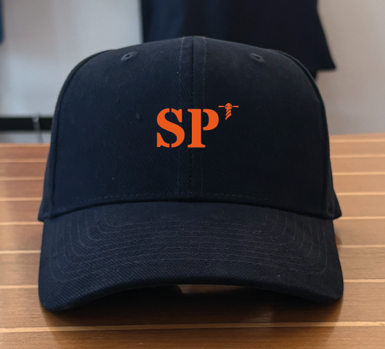 Casquette SP Saint-Pierre-Et-Miquelon Bleu Marine - Orange / Rose