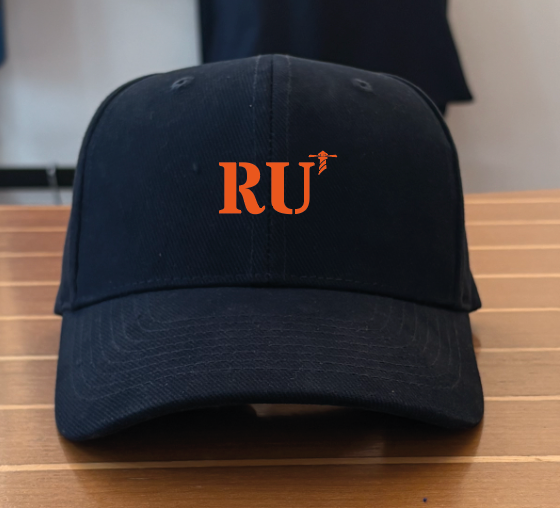 Casquette RU La Réunion - Bleu Marine Orange