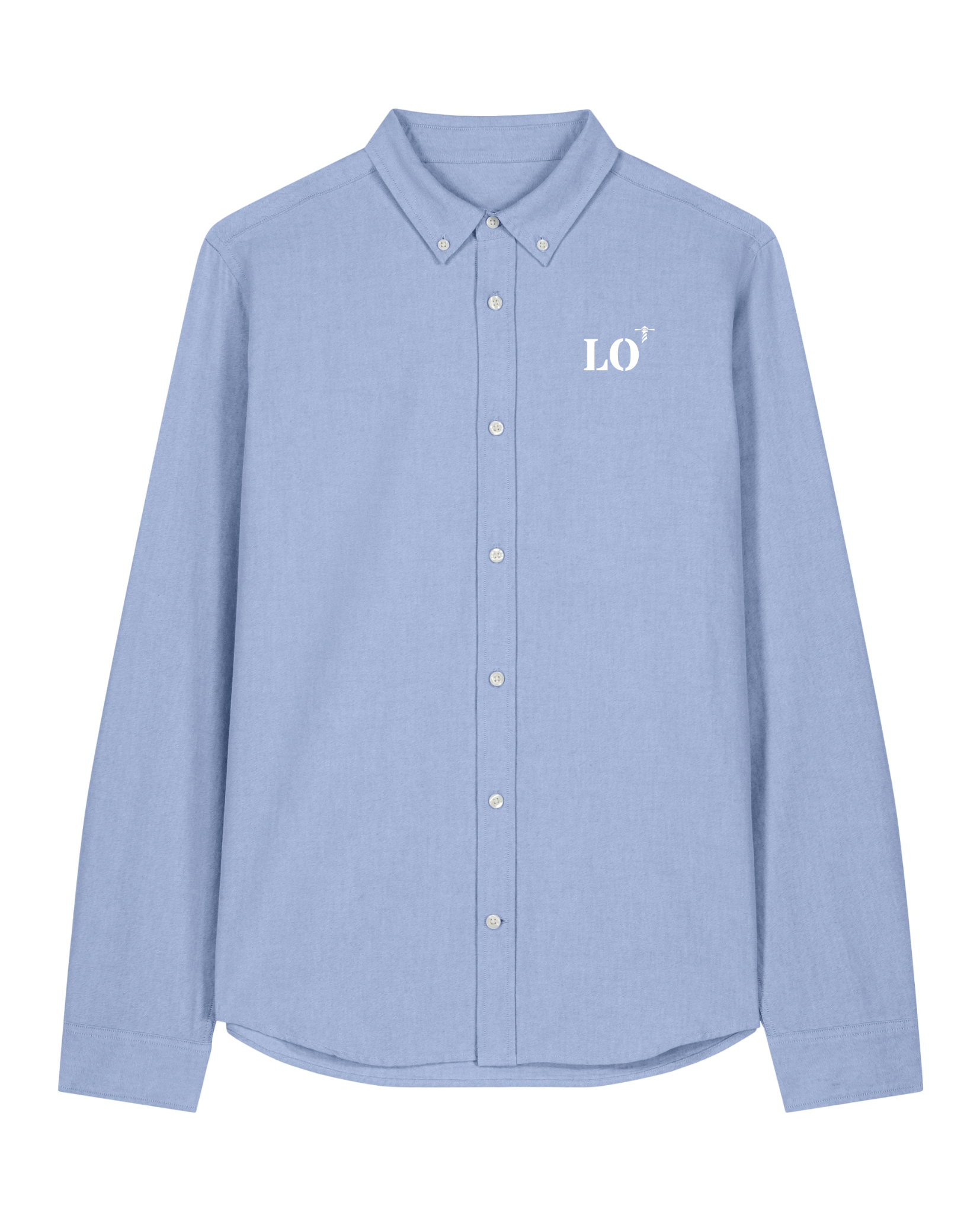 Chemise Lorient LO Hommes bleu ciel - Quartier iodé