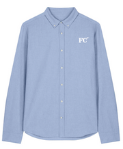 Chemise brodé FC Bleu Ciel - Blanc, quartier iodé