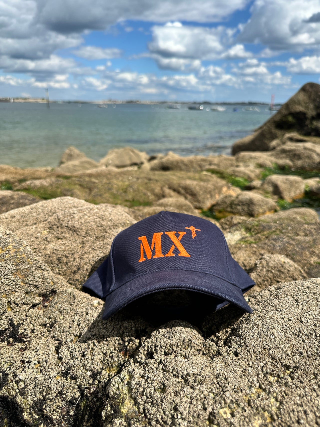Casquette Morlaix MX "MON QUARTIER MARITIME" Bleu Marine