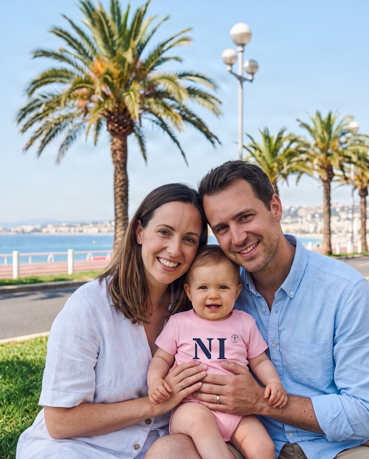 Body enfant Nice NI - Rose et Bleu