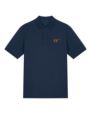 Polo CC Concarneau "MON QUARTIER MARITIME" - Bleu Marine et Orange - Unisexe - Quartier iodé