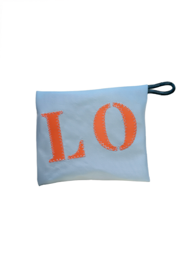 Pocket Quartier iodé x 727 sailbags  Bleu Marine - Blanc/ orange - Quartier iodé