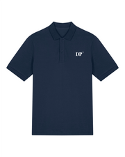 Polo brodé Dieppe DP Bleu Marine Orange / Blanc - Quartier iodé