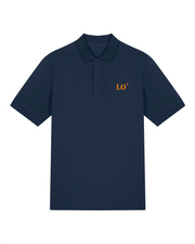 Polo Lorient LO Bleu Marine et Orange - Unisexe - Quartier iodé