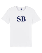 Saint Brieuc, SB sur ce Tshirt pour enfants de la marque Quartier Iodé à l'esprit breizh et marin.