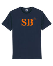 SB pour Saint Brieuc sur ce Tshirt breton par Quartier Iodé. 