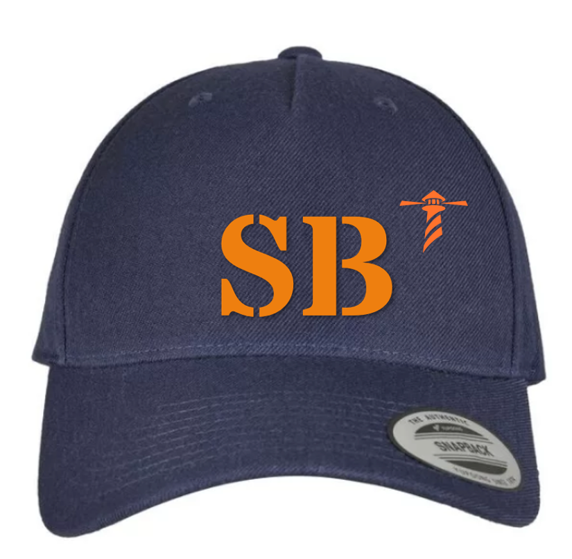 Casquette marine SB SAINT BRIIEUC Quartier iode 
