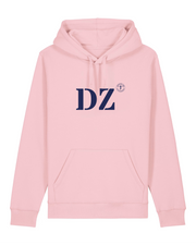 Sweat à capuche DZ Douarnenez  - Rose et Bleu - Unisexe - Quartier iodé