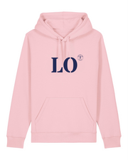 Sweat à capuche LO LORIENT - Rose et Bleu - Unisexe - Quartier iodé