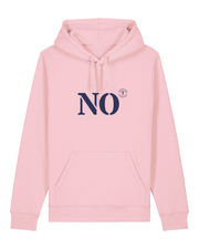 Sweat à capuche Noirmoutier NO Rose et  Marine Unisexe - Quartier iodé