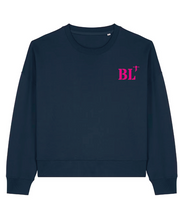 Sweat Boulogne Sur Mer BL Vert - Rose / Bleu Marine Rose quartier iodé