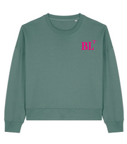 Sweat Boulogne-Sur-Mer BL Vert - Rose / Bleu Marine - Rose quartier iodé