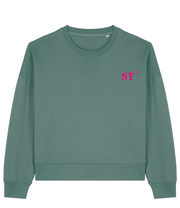 Sweat brodé Sète ST Vert / Rose - Bleu Marine / Rose - Quartier iodé
