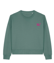 Sweat brodé Toulon TL Vert / Rose - Bleu Marine / Rose - Quartier iodé
