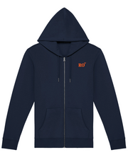 Sweat zip RO Rouen brodé