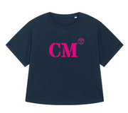T-shirt oversized CM Cabaret - Bleu et rose - Femmes