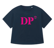 T-shirt oversized DP Dieppe - Bleu et rose - Femmes